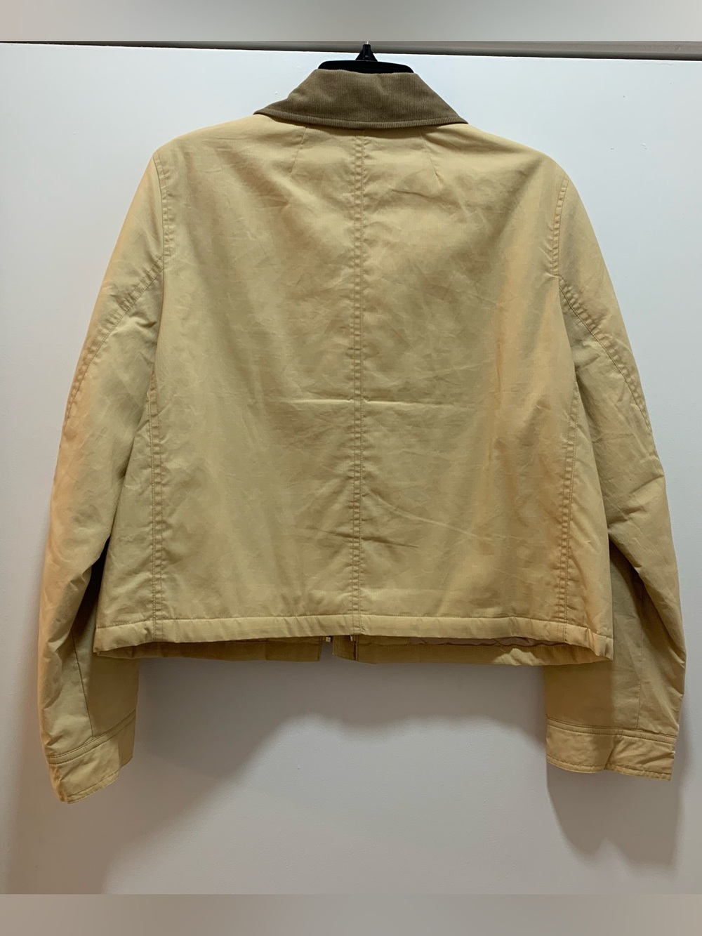 J. Crew Utility Jacket with Brown Corduroy Collar - Picture 2 of 5